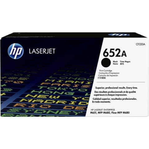 Toner 652A HP nero  CF320A